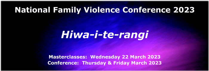 National Family Violence Conference 2023 logo